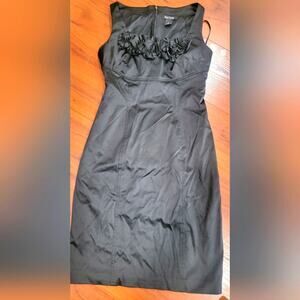 White House Black Market sateen dress Nwot sz 2